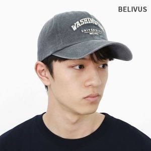 빌리버스 남성 볼캡 레터링 자수 워싱 야구 모자 BMJ01834454111