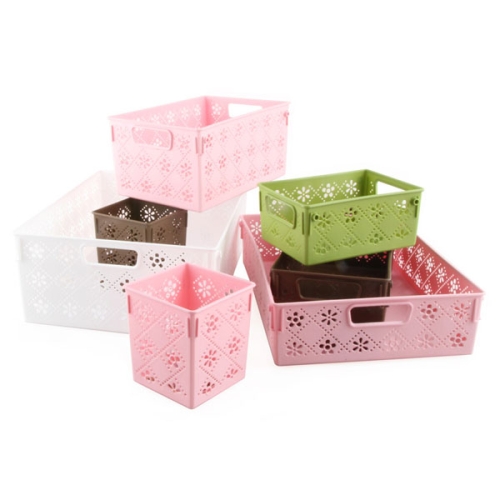 아트사인  다용도 멀티바스켓 6가지 규격 4색  수납 소품 바구니 주방 바스켓 냉장고 정리함