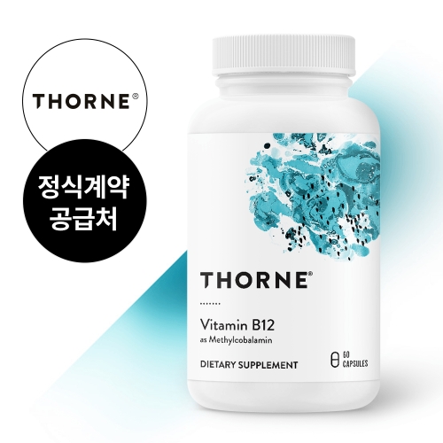 쏜리서치 비타민 B12 메틸코발라민 60캡슐