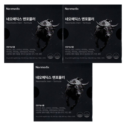 비엘헬스케어 네오메딕스 맨포뮬러 1800mg 30포