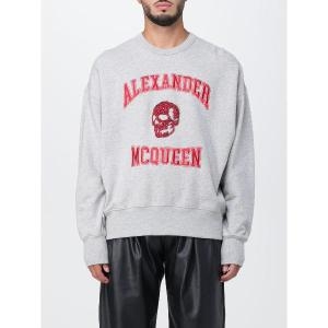 알렉산더맥퀸  Alexander McQueen sweatshirt with rhinestone skull 754562QVX43 TP658..