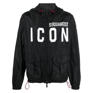 디스퀘어드2 아이콘 컬러 블록 로고 프린트 재킷 S79AM0038S49197 TP
