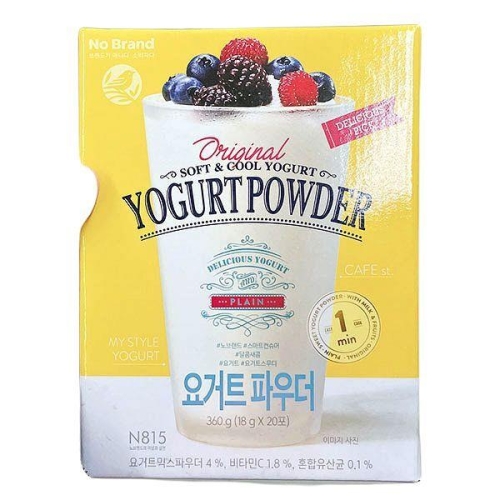 이마트  노브랜드 요거트파우더 18g 20개입