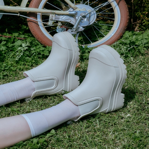 슈펜 여성 숏 밴딩 첼시 레인부츠_HPCV6ES704