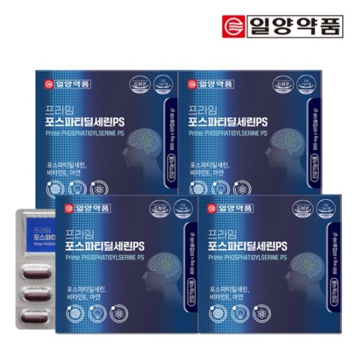 일양약품 프라임 포스파티딜세린PS 800mg 60캡슐