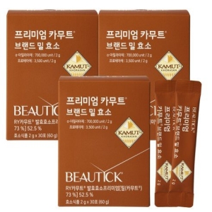 GNC 뷰틱 프리미엄 카무트 브랜드 밀 효소 30포