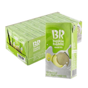 비알코리아 베스킨라빈스 메롱멜론 우유 190ml