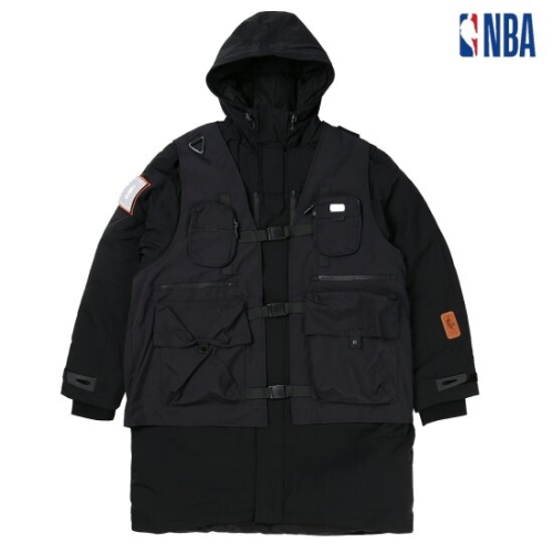 NBA 남녀공용 2 in1 베스트 야상 다운점퍼_N224DW003Z