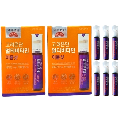 고려은단 멀티비타민 이뮨샷 6병