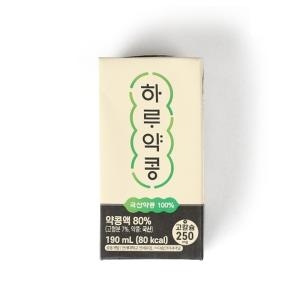 연세두유 하루약콩 두유 190ml
