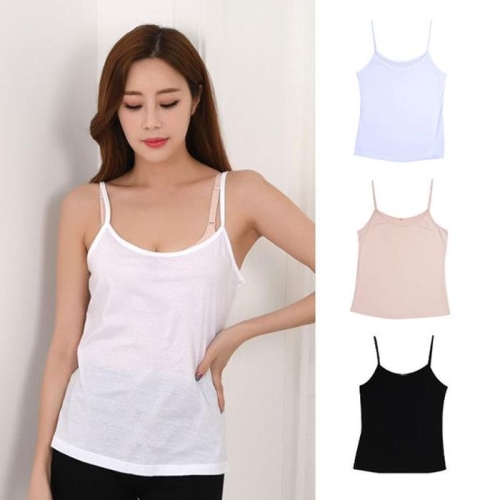 제임스딘 셀러허브 XBG99642 데일리 면스판 여성 끈런닝 면끈런닝 셀러허브