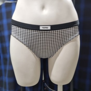 보디가드 예스 블랙 체크 햄팬티 YSWPA442