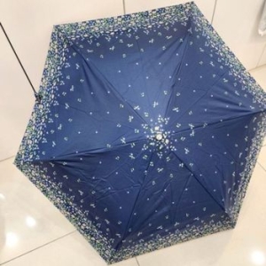 애슬릿 꽃 암막 차광 접이식 미니 작은 3단 양산 우양산 34477822