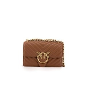 핑코 크로스백 100074A0GKL17Q Brown