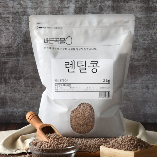 두보식품  바른곡물 렌틸콩 2kg