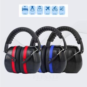 헤드 소음 방지 조절식 귀마개 SNR-35dB 귀 보호대 작업 공부 촬영 목공 청력 보호
