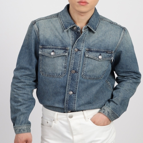 톰포드 DJR002 DMC042S24 HB378 데님 자켓 XL 105 전후 Free