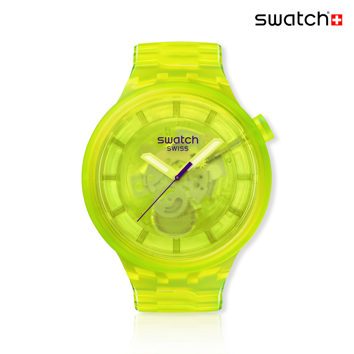 스와치 남녀공용 컬러스 오브 조이 YELLOW JOY_SB05J103