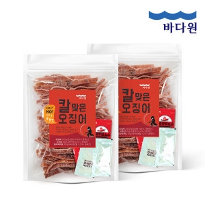 바다원  칼맞은 오징어 250g+250g 요즘핫한소스+와사비마요x4