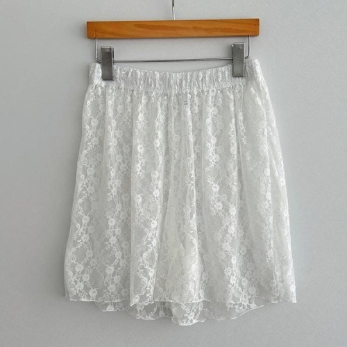 아이우먼 레이어드레이스속바지 GOS396M