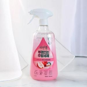 자연퐁 뿌려쓰는 주방세제 애플향 750ml