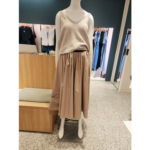 쉬즈미스 글리터 루즈핏 니트 베스트 SSKVTO32030