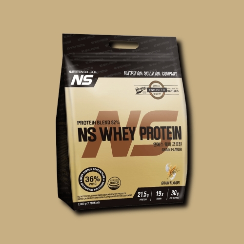 윈스머슬 NS 포대유청 웨이 프로틴 곡물맛 2kg