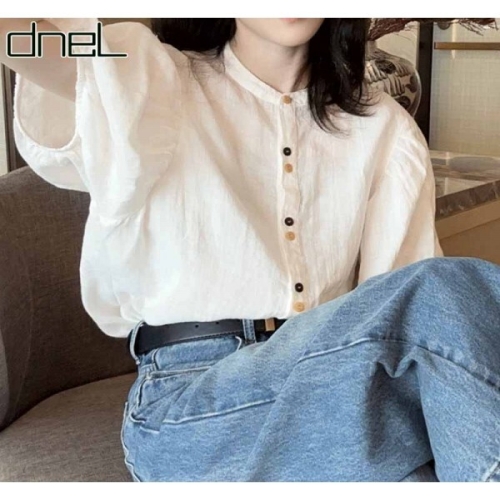 드넬 투투버튼블라우스DWB42178A