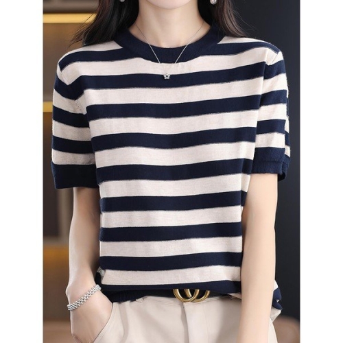 KARRA 베이직블럭라인니트_A4M1280