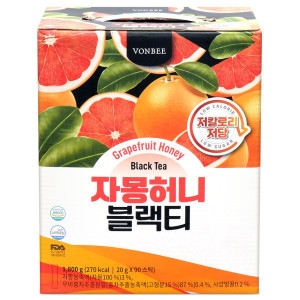 꽃샘식품  본비 자몽허니블랙티 90개입