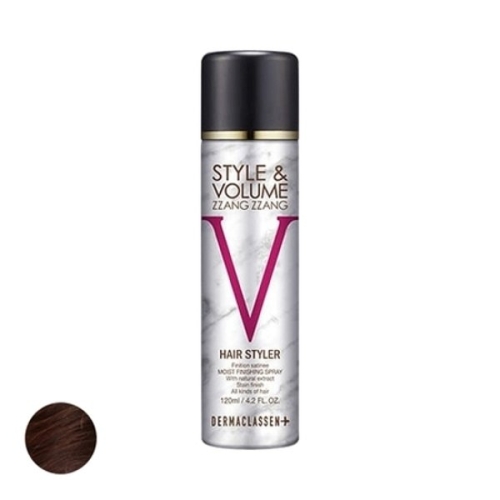 더마클라센 스타일앤 볼륨짱짱 흑채 스프레이 자연갈색 120ml