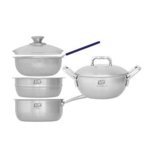 AMT  샤프 316TI 스텐냄비 2종 (스마트쿡18+양수웍20)