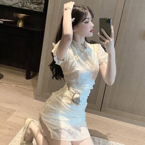 수프 SAMARA 치파오 원피스 섹시 코 레 중국 여성 빅사이즈 봄 여름 HS-000015731 오류 발생시 문의 하라쇼 오류 ..