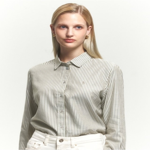 헤지스레이디스 여성 경량트윌 셔츠_HSSH4DC84