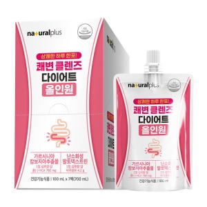 내츄럴플러스 쾌변 클렌즈 다이어트 올인원 100ml 7개