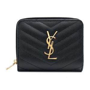 생로랑 모노그램 컴팩트 지퍼 카드지갑_668288-BOW01-1000