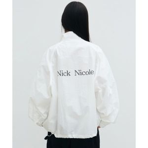 닉앤니콜 NICK NICOLE OVERSIZED GROOVY JUMPERWHITE NWI1JP004WH