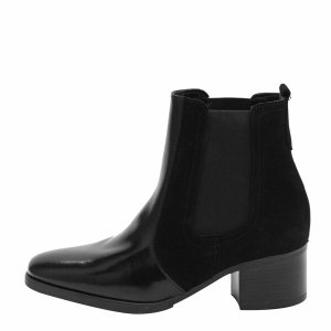 리치오안나 RICCIO ANNA 여성투톤레더중굽앵클 RC63STM011BK