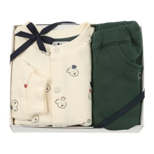 블루독베이비 아기선물/백일//예쁜아기옷//미니도기스웨트상하세트 44A13-610-04
