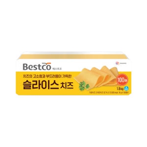 대상 베스트코 슬라이스 치즈 100매 1.8kg
