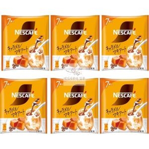 네스카페 돌체구스토 포션 인스턴트 액상 커피 럭셔리 캬라멜 마끼야또 7개입