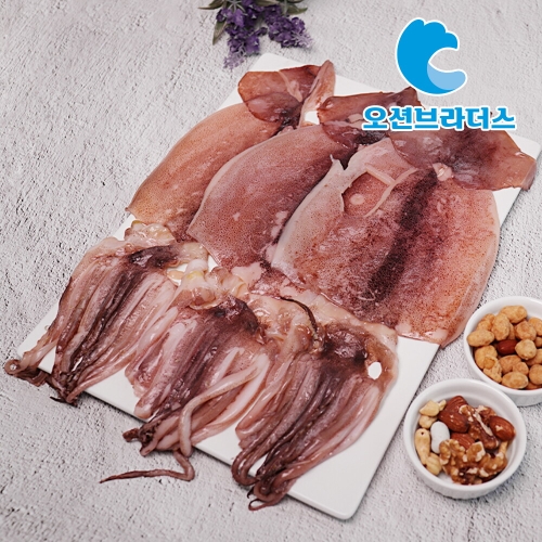 오션브라더스  촉촉한 반건조 오징어 파품 1kg