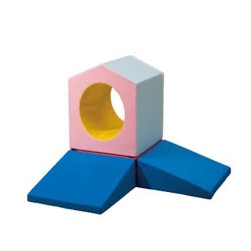 코리아  KS3013/JOY 하우스 집터널 세트/신체발달놀이/매트/유아체육매트