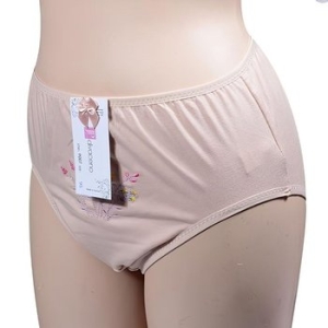 조은 면스판 맵시업 꽃자수 맥시 여성 팬티 삼각 편한 WD6B229