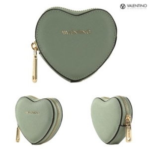 발렌티노 마리오 Catalunya 동전 유틸리티 하트 지갑 VPS7PX140 TURCHESE