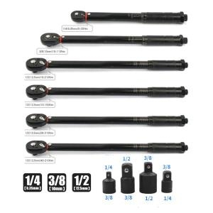 토크  래칫 3/8 인치 핸드 양방향 자전거 자동차 도구 1/2 인치 자전거 5-210n.m 프리셋 렌치 키 자동차 스 1개