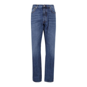 알렉산더맥퀸 알렉산더 맥퀸 스트레이트 팬츠 726597QUY434001 Blue