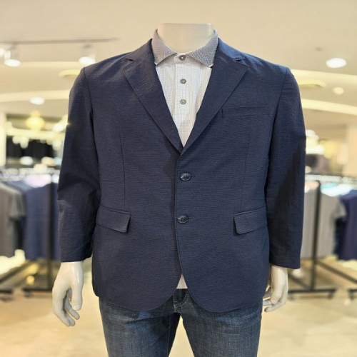 인디안 여름 조직감 NP스판 자켓 2칼라 MIE-FU3M-2401