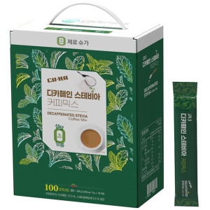코나  디카페인 스테비아 커피믹스 100개입