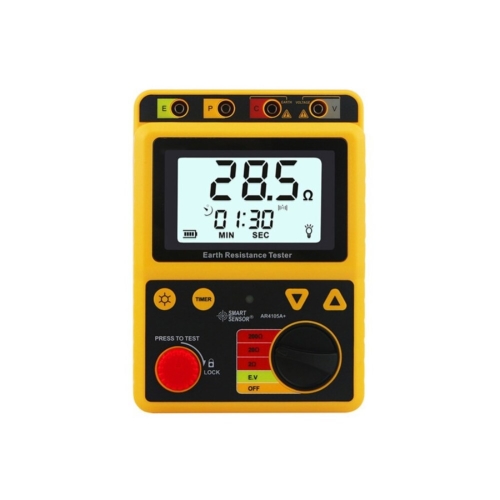 스마트  접지 저항 테스터 고정밀 전류 측정계 검전기 AR4105A